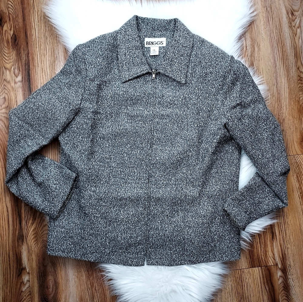 🏷BLK/WHT PROFESSONAL JACKET